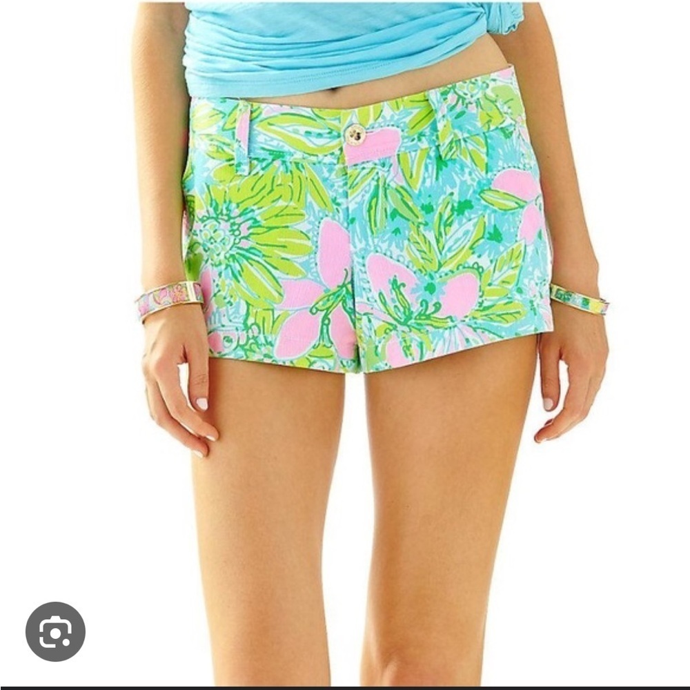 LILLY PULITZER WALSH SHORTS COCONUT JUNGLE